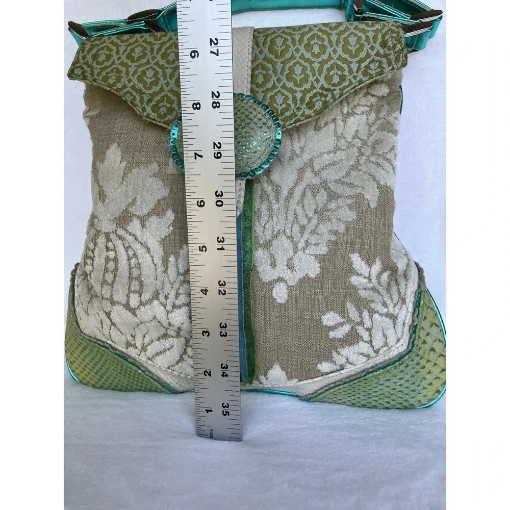 Spencer & Rutherford Vintage Mixed Media Eclectic Purse Bag